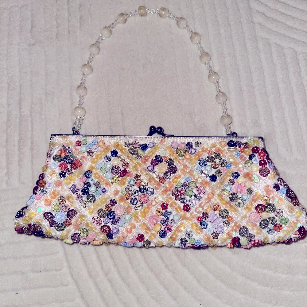 Beaded purse.